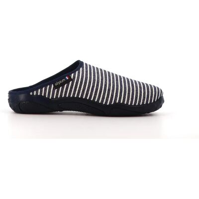 Airplum Chaussons mules Docean homme - Bleu marine - Publicité Airplum Chaussons mules Docean homme - Bleu marine - Publicité