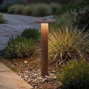 Borne lumineuse extérieur Haloa Lucande, marron, Aluminium, Moderne, Eclairage Exterieur LED - Publicité Borne lumineuse extérieur Haloa Lucande, marron, Aluminium, Moderne, Eclairage Exterieur LED - Publicité
