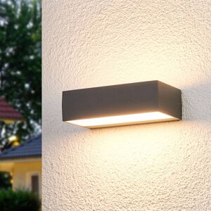 Lampe LED extérieure 'Lissi' Gris en Plastique (2 feux) moderne - Publicité Lampe LED extérieure 'Lissi' Gris en Plastique (2 feux) moderne - Publicité