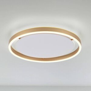 RETOURS GRATUITS & 50 jours pour changer d’avis ! Le plafonnier rond à LED Ritus séduit par son aspect sobre et intemporel et sa technique d'éclairage à LED efficace. Avec sa lumière blanc chaud, il assure un fabuleux éclairage ambiant avec une ambiance chaleureuse. Avec fonction Switchmo : la lumière peut être atténuée sur trois niveaux via l'interrupteur mural normal. image
