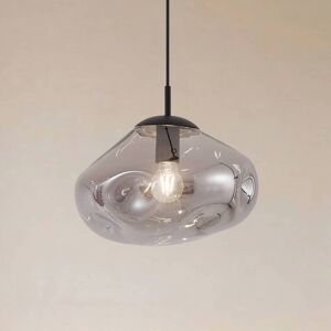 Lindby Lelia Suspension en verre gris fumé - Lampe suspendue - Publicité Lindby Lelia Suspension en verre gris fumé - Lampe suspendue - Publicité