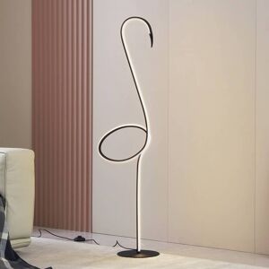 Lindby Lampadaire Pajaro - LED Noir 130cm Moderne - Publicité Lindby Lampadaire Pajaro - LED Noir 130cm Moderne - Publicité