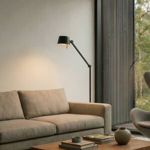 Lampadaire noir Silka de Lucande - Design moderne ajustable - Publicité Lampadaire noir Silka de Lucande - Design moderne ajustable - Publicité