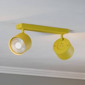 Projecteur de plafond réglable Chloe à 2 lumières - Éclairage de plafond - Publicité Projecteur de plafond réglable Chloe à 2 lumières - Éclairage de plafond - Publicité