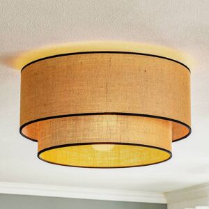 Lampe de plafond 'Boho jute & black' - Plafonnier - Publicité Lampe de plafond 'Boho jute & black' - Plafonnier - Publicité