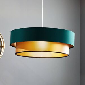 Lampe suspendue Euluna Dorina - 60cm vert/or - Suspension - Publicité Lampe suspendue Euluna Dorina - 60cm vert/or - Suspension - Publicité
