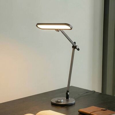 Lindby Elvir Lampe de table LED gris aluminium - Lampe de table - Publicité Lindby Elvir Lampe de table LED gris aluminium - Lampe de table - Publicité