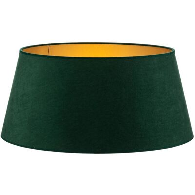 Duolla - Pantalla Cone - 25,5 cm - vert foncé/or - Lamp - Publicité Duolla - Pantalla Cone - 25,5 cm - vert foncé/or - Lamp - Publicité