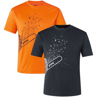 Stihl T-Shirt DYNAMIC Mag Cool orange, Taille M - Publicité Stihl T-Shirt DYNAMIC Mag Cool orange, Taille M - Publicité