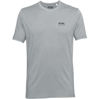 Stihl T-shirt BASIC gris Homme XXL - Publicité Stihl T-shirt BASIC gris Homme XXL - Publicité