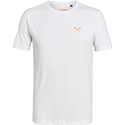 Stihl T-shirt blanc Homme - taille S - Publicité Stihl T-shirt blanc Homme - taille S - Publicité