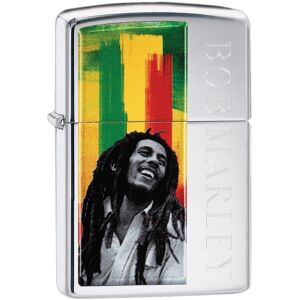 Zippo Bob Marley Gravure - Publicité Zippo Bob Marley Gravure - Publicité