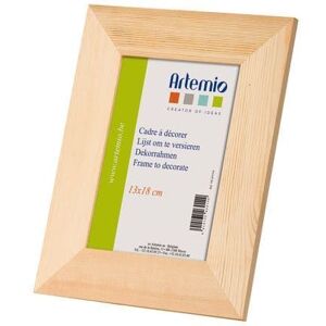 Cadre photo en bois Rectangle 26x21cm - Artémio - Publicité Cadre photo en bois Rectangle 26x21cm - Artémio - Publicité