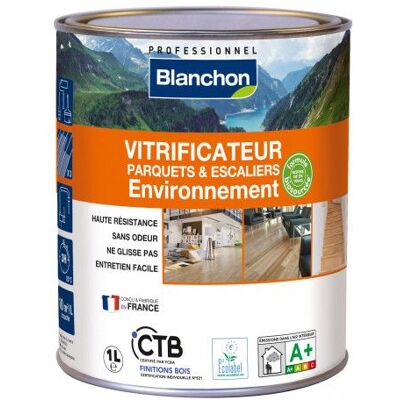 Blanchon - Vernis parquet écologique 1L ultra mat - Finition sol - Publicité Blanchon - Vernis parquet écologique 1L ultra mat - Finition sol - Publicité