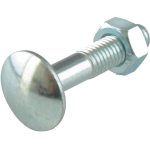 SUKI Bte de 25 Boulons Japy Tête Ronde Collet Carré (TRCC) Acier zingué M 8 x 30 30 mm - Publicité SUKI Bte de 25 Boulons Japy Tête Ronde Collet Carré (TRCC) Acier zingué M 8 x 30 30 mm - Publicité