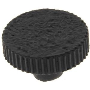 Bouton rouage rond de diamètre 44mm finition noir - CADAP - B0602/10S - Publicité Bouton rouage rond de diamètre 44mm finition noir - CADAP - B0602/10S - Publicité