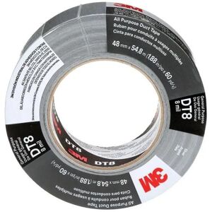 Adhesif - bande adhesive 3m - DT823S - Ruban toile tout usage DT8, Argent, 48 mm x 23 m, 0.2 mm, emballe individuellement - Publicité Adhesif - bande adhesive 3m - DT823S - Ruban toile tout usage DT8, Argent, 48 mm x 23 m, 0.2 mm, emballe individuellement - Publicité