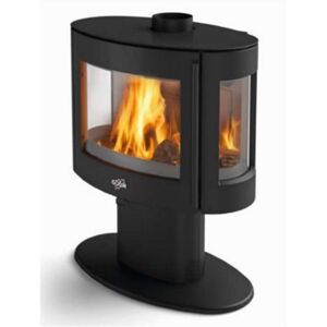 Godin - Poêle à bois fonte 9kw coggia noir 388142000053 - Publicité Godin - Poêle à bois fonte 9kw coggia noir 388142000053 - Publicité