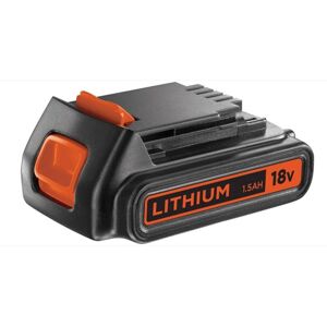 Black & Decker Batterie 18 V - 1,5 Ah - 27 Wh Black&Decker; - NA011189 - Publicité Black & Decker Batterie 18 V - 1,5 Ah - 27 Wh Black&Decker; - NA011189 - Publicité