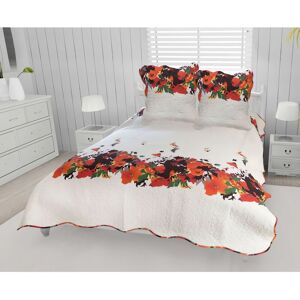 Soleil D'ocre Couvre-Lit Boutis Coton 220x240 Cm Amelie Avec 2 Taies D'oreiller - Publicité Soleil D'ocre Couvre-Lit Boutis Coton 220x240 Cm Amelie Avec 2 Taies D'oreiller - Publicité