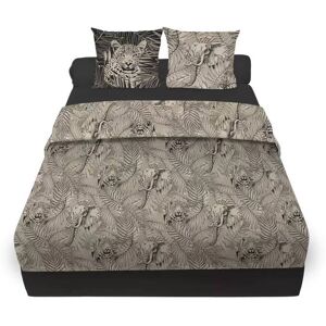 Parure De Draps En Coton 57 Fils/Cm2 260x300 Cm Safari Naturel, Par Soleil D'ocre - Publicité Parure De Draps En Coton 57 Fils/Cm2 260x300 Cm Safari Naturel, Par Soleil D'ocre - Publicité