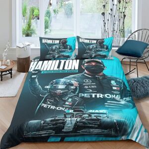Kerota Lewis Hamilton - Formula Race Parure De Lit En Coton Fabriqu¿¿E Racer Simple Personne Pi¿¿Ces Drap Housse Racer Plat Taie D'oreiller Double£¿Xcm£© - Publicité Kerota Lewis Hamilton - Formula Race Parure De Lit En Coton Fabriqu¿¿E Racer Simple Personne Pi¿¿Ces Drap Housse Racer Plat Taie D'oreiller Double£¿Xcm£© - Publicité