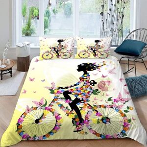 Kerota Housse De Couette Fille Papillon X Imprim¿¿ D Rose Fleuri Parure De Lit Personnes Hypoallergique Microfibre Literie Pi¿¿Ces Avec Fermeture ¿¿Cla - Publicité Kerota Housse De Couette Fille Papillon X Imprim¿¿ D Rose Fleuri Parure De Lit Personnes Hypoallergique Microfibre Literie Pi¿¿Ces Avec Fermeture ¿¿Cla - Publicité