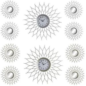 Miroir DKD Home Decor Champagne Argent - Ensemble de 7 - Publicité Miroir DKD Home Decor Champagne Argent - Ensemble de 7 - Publicité