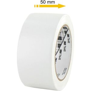 Ruban adhésif vinyle 3M - Blanc - 50mm - 764BL-50 - Publicité Ruban adhésif vinyle 3M - Blanc - 50mm - 764BL-50 - Publicité
