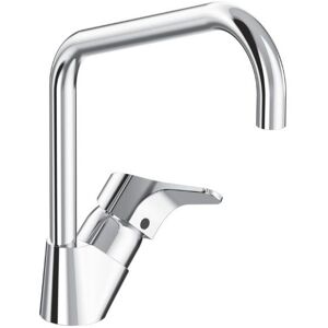 Porcher - Mitigeur évier col de cygne Ulysse Cartouche Ø 38 mm chromé sans tirette ni vidage - Publicité Porcher - Mitigeur évier col de cygne Ulysse Cartouche Ø 38 mm chromé sans tirette ni vidage - Publicité