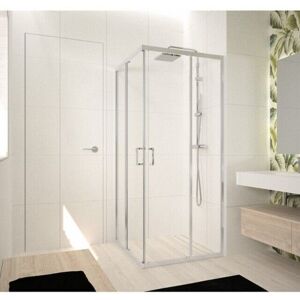 Paroi de douche latérale pour accès d'angle à porte coulissante - 78 à 81 cm - Ocean A NOVELLINI - Publicité Paroi de douche latérale pour accès d'angle à porte coulissante - 78 à 81 cm - Ocean A NOVELLINI - Publicité