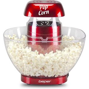 Beper Hamiltion-P101Cud052 Machine A Pop Corn À Air Chaud-Machine Pop Corn Avec Bol À Popcorn Extractible Sans Graisse Ni Huile Rouge - Publicité Beper Hamiltion-P101Cud052 Machine A Pop Corn À Air Chaud-Machine Pop Corn Avec Bol À Popcorn Extractible Sans Graisse Ni Huile Rouge - Publicité