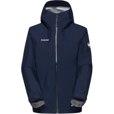 MAMMUT Damen Wanderjacke Crater Light GTX 3L Hoodie dunkelblau - Veste de randonnée - Publicité MAMMUT Damen Wanderjacke Crater Light GTX 3L Hoodie dunkelblau - Veste de randonnée - Publicité
