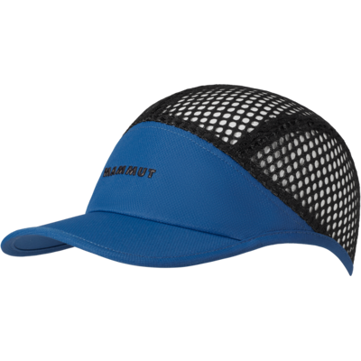 Mammut Casquette en résille légère pour la course à pied Aenergy Mesh Cap Bleu S-M - Publicité Mammut Casquette en résille légère pour la course à pied Aenergy Mesh Cap Bleu S-M - Publicité