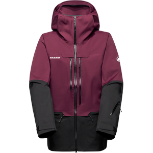 Mammut Veste hardshell durable de freeride Haldigrat HS Hooded Jacket Men Rouge M - Publicité Mammut Veste hardshell durable de freeride Haldigrat HS Hooded Jacket Men Rouge M - Publicité
