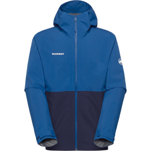 Mammut Veste de randonnée légère et fiable Linard Light HS Hooded Jacket Men Bleu M - Publicité Mammut Veste de randonnée légère et fiable Linard Light HS Hooded Jacket Men Bleu M - Publicité