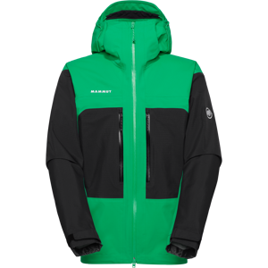 Mammut Veste de montagne 3 couches robuste Taiss HS Hooded Jacket Men Vert S - Publicité Mammut Veste de montagne 3 couches robuste Taiss HS Hooded Jacket Men Vert S - Publicité