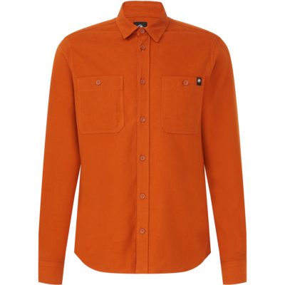 Mammut Chemise classique douce en flanelle Alvra Plain Longsleeve Shirt Men Brown M - Publicité Mammut Chemise classique douce en flanelle Alvra Plain Longsleeve Shirt Men Brown M - Publicité