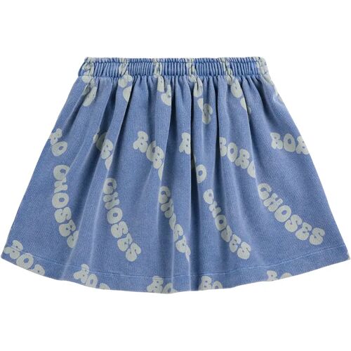Bobo Choses Jupe Jersey Gaufré Coton Bio Bleu 8/9 ans Image