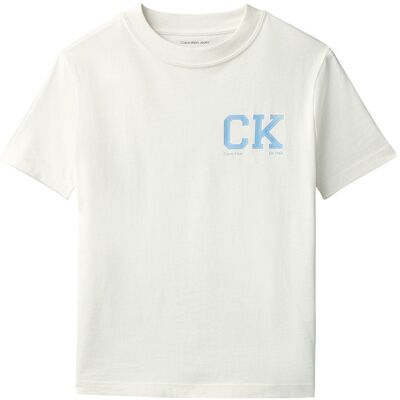 Klein Jeans - T-shirt Junior Garçon Calvin Klein Jeans Coton Biologique Avec Manches Courtes Et Col Rond Jaune - Jaune 16 - Publicité Klein Jeans - T-shirt Junior Garçon Calvin Klein Jeans Coton Biologique Avec Manches Courtes Et Col Rond Jaune - Jaune 16 - Publicité