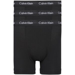 Calvin Klein Underwear Lot De 3 Boxers Calvin Klein En Coton Stretch Noir Noir S - Publicité Calvin Klein Underwear Lot De 3 Boxers Calvin Klein En Coton Stretch Noir Noir S - Publicité