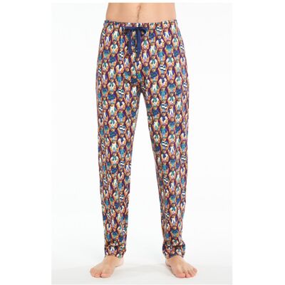Arthur - Pyjama Long Arthur Coton Violet - Violet M - Publicité Arthur - Pyjama Long Arthur Coton Violet - Violet M - Publicité