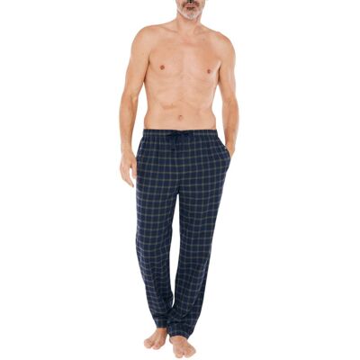 Arthur - Pantalon De Pyjama En Coton Marine Vichy Avec Une Coupe Droite Et Des Boutons à La Taille - Marine M - Publicité Arthur - Pantalon De Pyjama En Coton Marine Vichy Avec Une Coupe Droite Et Des Boutons à La Taille - Marine M - Publicité