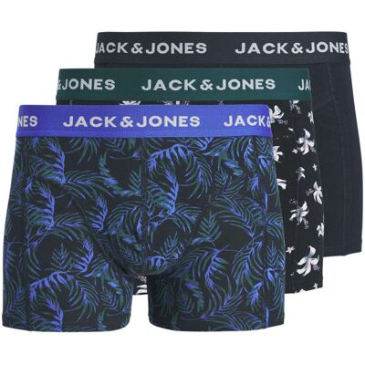 Jack & Jones - Lot De 3 Boxers En Coton Biologique Noirs Pourvus Du Nom De La Marque - Noir 2XL - Publicité Jack & Jones - Lot De 3 Boxers En Coton Biologique Noirs Pourvus Du Nom De La Marque - Noir 2XL - Publicité