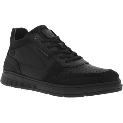 Bullboxer - Boots à Lacets Bullboxer En Cuir Noir - Noir 44 - Publicité Bullboxer - Boots à Lacets Bullboxer En Cuir Noir - Noir 44 - Publicité
