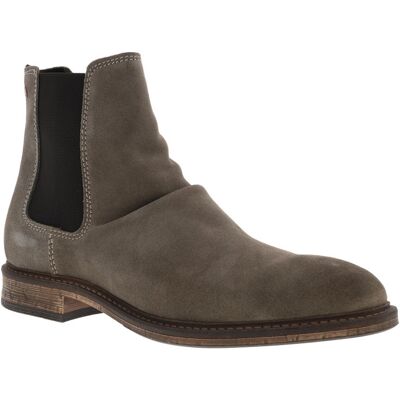 Jack & Jones - Boots Jack & Jones Chelsea En Cuir Nubuck Gris - Gris 45 - Publicité Jack & Jones - Boots Jack & Jones Chelsea En Cuir Nubuck Gris - Gris 45 - Publicité