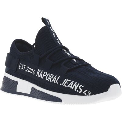 Kaporal - Baskets Kaporal Running Bleu Marine Slip-on à Talon Compensé - Marine 41 - Publicité Kaporal - Baskets Kaporal Running Bleu Marine Slip-on à Talon Compensé - Marine 41 - Publicité