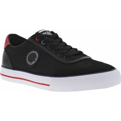 Jack & Jones - Baskets Basses Jack And Jones En Toile Anthracite à Semelle Vulcanisée Plate - Noires 44 - Publicité Jack & Jones - Baskets Basses Jack And Jones En Toile Anthracite à Semelle Vulcanisée Plate - Noires 44 - Publicité