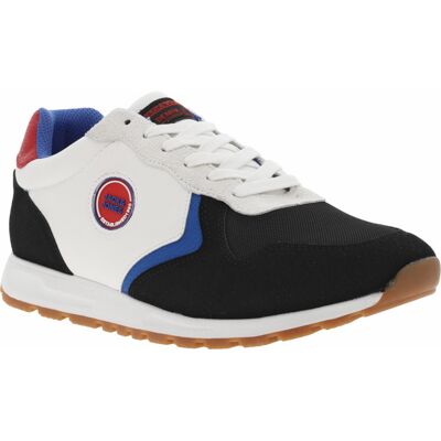 Jack & Jones - Baskets Basses Jack And Jones Noires Et Blanches à Semelle Crantée - Blanches 44 - Publicité Jack & Jones - Baskets Basses Jack And Jones Noires Et Blanches à Semelle Crantée - Blanches 44 - Publicité