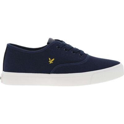 Lyle&scott; - Baskets Basses En Toile Bleu Marine à Semelle Vulcanisée Et Lacets Ton Sur Ton - Bleu Marine 41 - Publicité Lyle&scott; - Baskets Basses En Toile Bleu Marine à Semelle Vulcanisée Et Lacets Ton Sur Ton - Bleu Marine 41 - Publicité